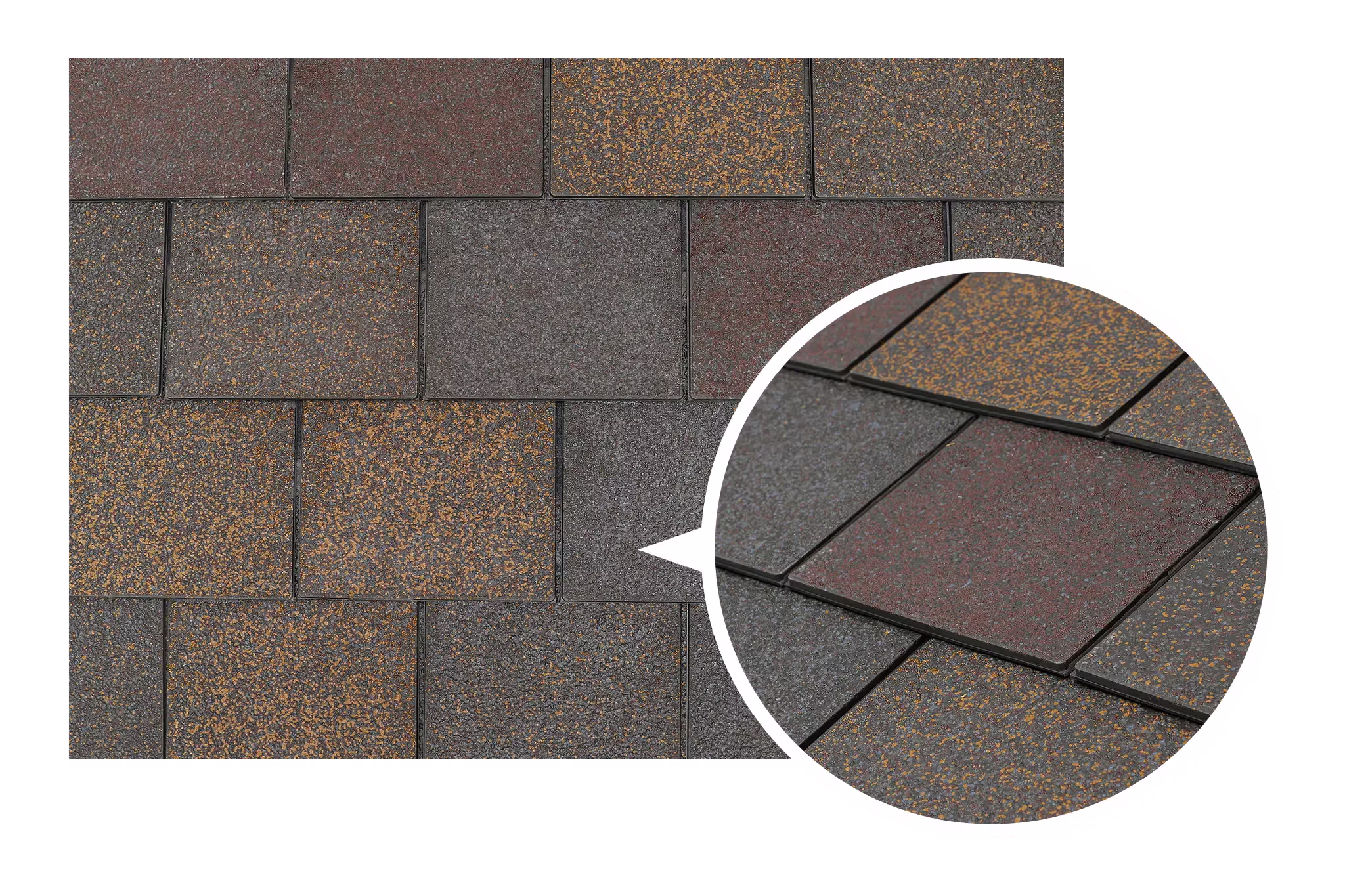 F wave harvest color way a brown shingle